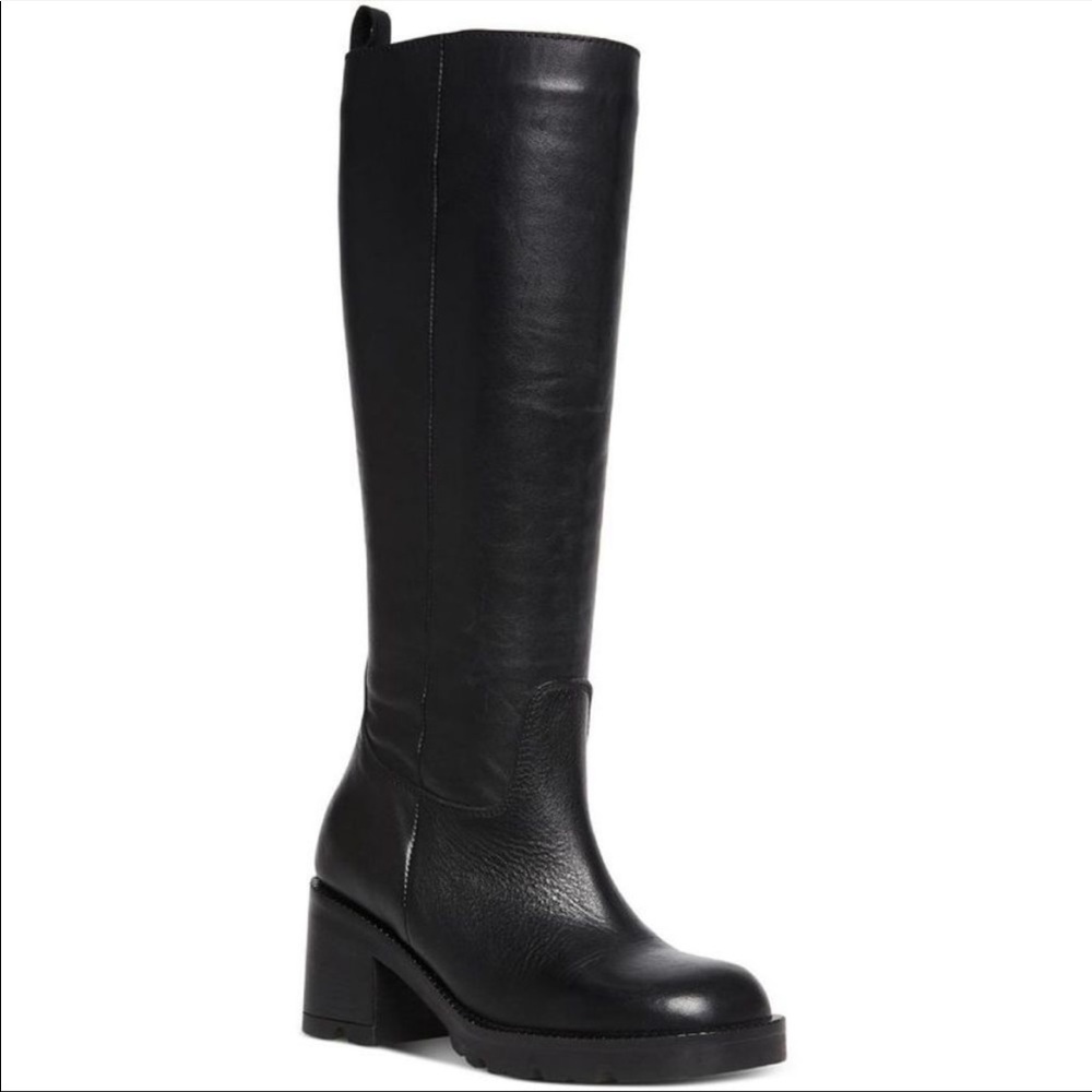 Steve Madden Womens Gyrate Black Boots NWOT